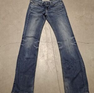 BKE Women's Boot Cut Jeans in Classic Blue